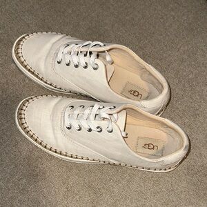 UGG Evan II canvas lace up sneakers